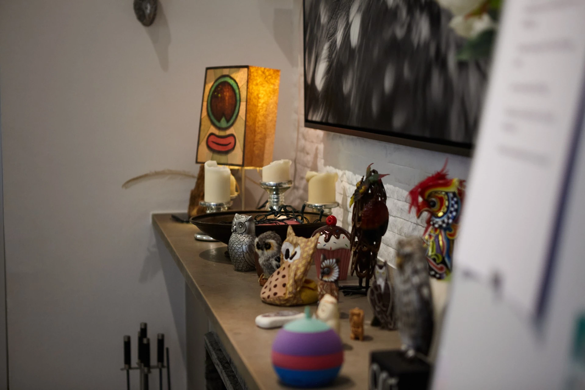 ORÖ Werbeagentur Agentur Impressionen Dortmund Büro Eulen auf Kaminsims