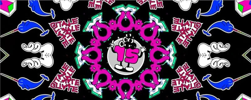 Kaleidoskop-Animation zum Thema 15 Jahre ORÖ Jubiläum